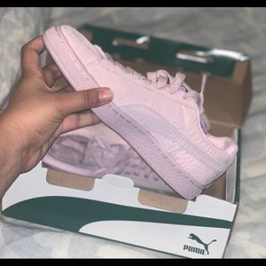 Lilac Puma Suedes